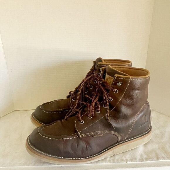 Carhartt Mens Cmw6095 6" Moc Toe Casual Wedge Work Boot Sz 13 M Host pic… - Picture 3 of 9